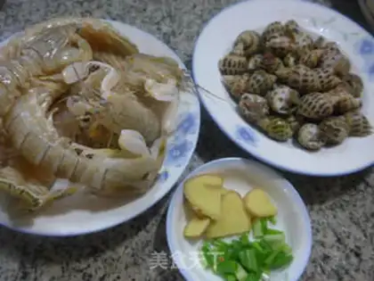 Make The saline shrimp step 0