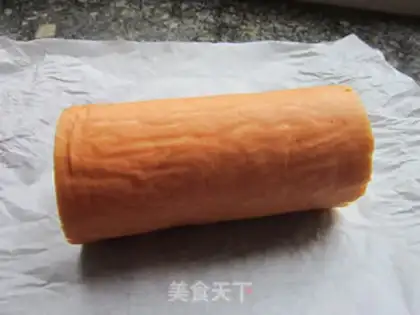Make Frozen jam cake roll step 22
