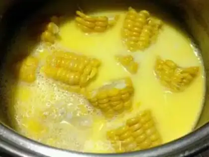 Make Cream butter corn sticks step 7