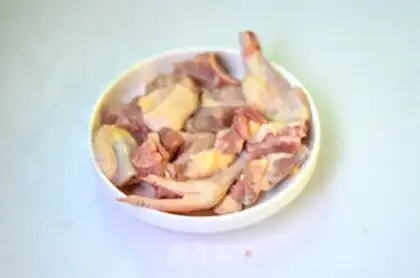 Make Carrot mushroom chicken step 1