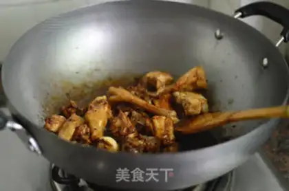 Make Carrot mushroom chicken step 5