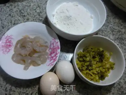 Make Shrimp snow loaf step 0