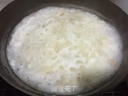 Make Delicious seafood congee step 4