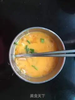 Make Sausage shrimp rice cake step 1