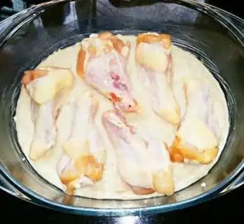 Make oatmeal wings and mashed potatoes step 1