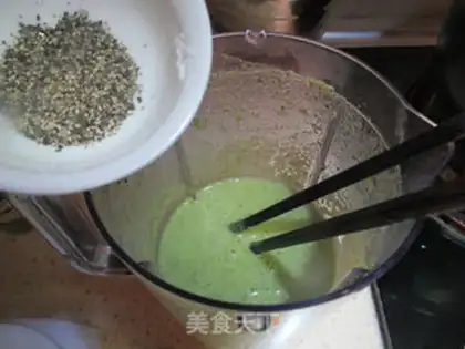 Make Bacon broccoli cream soup step 6