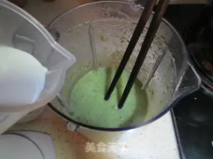 Make Bacon broccoli cream soup step 7