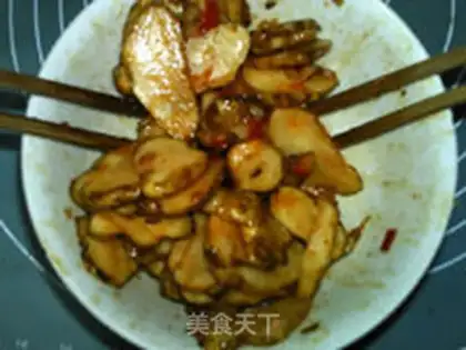 Make Spicy sauce and ginger step 9