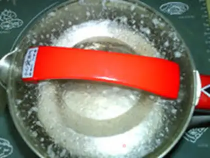 Make oatmeal black soybean step 9