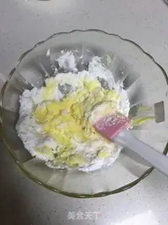 Make Blueberry cookies step 1