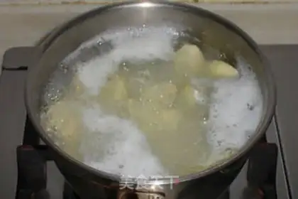 Make Garlic sashimi fried mushrooms step 3