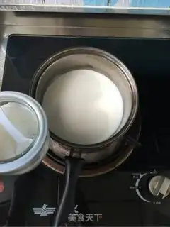 Make Egg milk pudding step 1