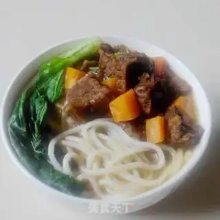 Make Red roasted cow noodles step 8