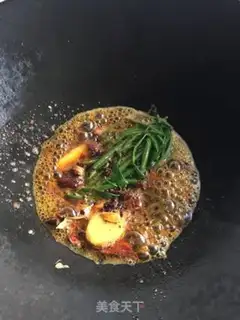 Make Spicy string pan step 6