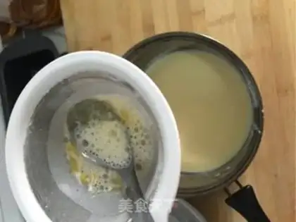 Make Egg milk pudding step 6