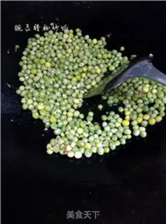 Make Peas and sausage fried rice step 5