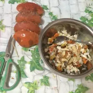 Make Crab-breed orange step 1