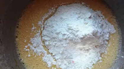 Make Savalin cake step 12