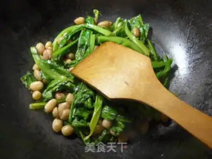 Make Peanut rice fried wheat step 8