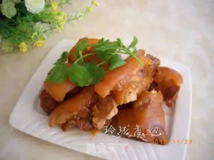 Make Nanjian pig hands step 7