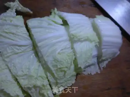 Make The cabbage boils eggs step 1