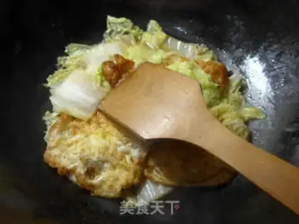 Make The cabbage boils eggs step 9
