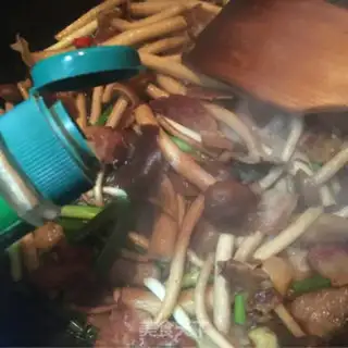 Make Meatloaf tea mushrooms step 8