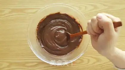 Make Chocolate homemade cake step 2