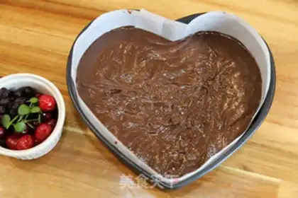 Make Chocolate homemade cake step 3