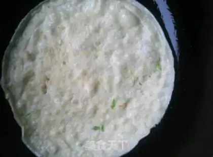 Make Egg pancakes step 2