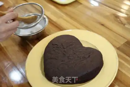 Make Chocolate homemade cake step 6