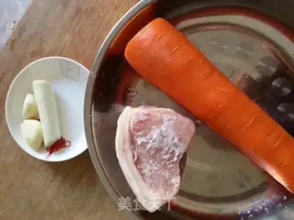 Make Five flowers and carrots step 0