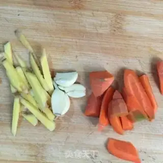 Make radish steak soup step 1
