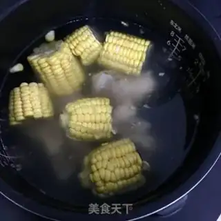 Make Nutritional corn ribs soup step 4