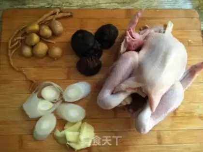 Make Party chicken soup step 2