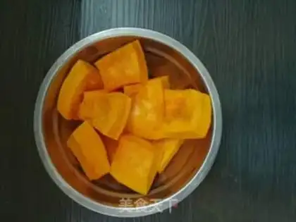 Make Milk pumpkin step 1