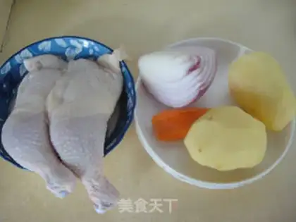 Make curry chicken gravy step 0