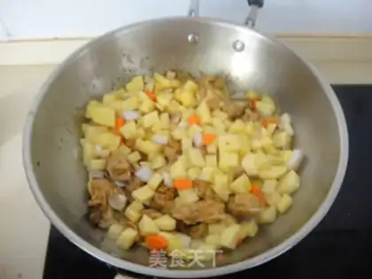 Make curry chicken gravy step 8