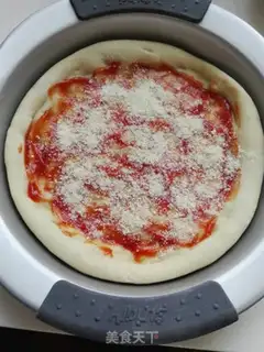 Make Curry chicken pizza step 8