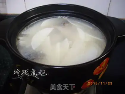 Make Squid radish soup step 4
