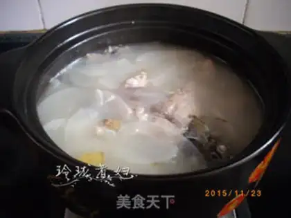 Make Squid radish soup step 5