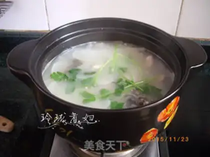 Make Squid radish soup step 6