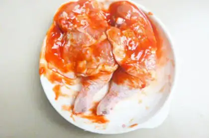Make The fragrance chicken leg step 2