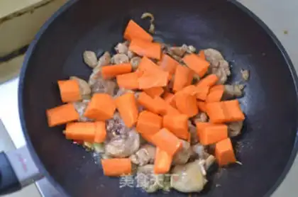 Make Carrot chicken leg step 5