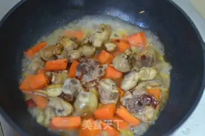 Make Carrot chicken leg step 8