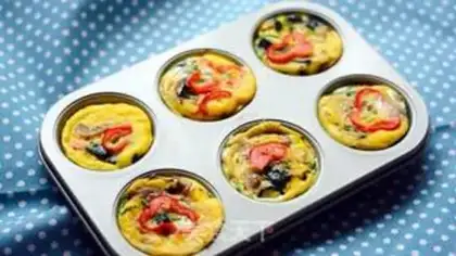 Make Vegetable omelet step 7