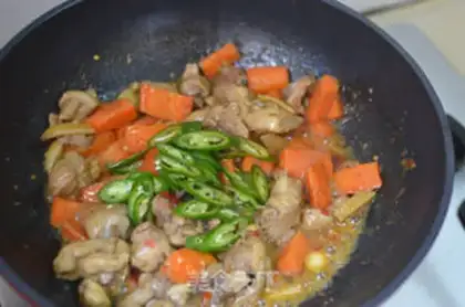Make Carrot chicken leg step 10