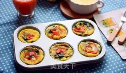Make Vegetable omelet step 8