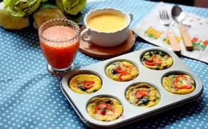 Make Vegetable omelet step 9