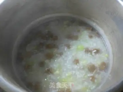 Make Cowboys and rice congee step 9